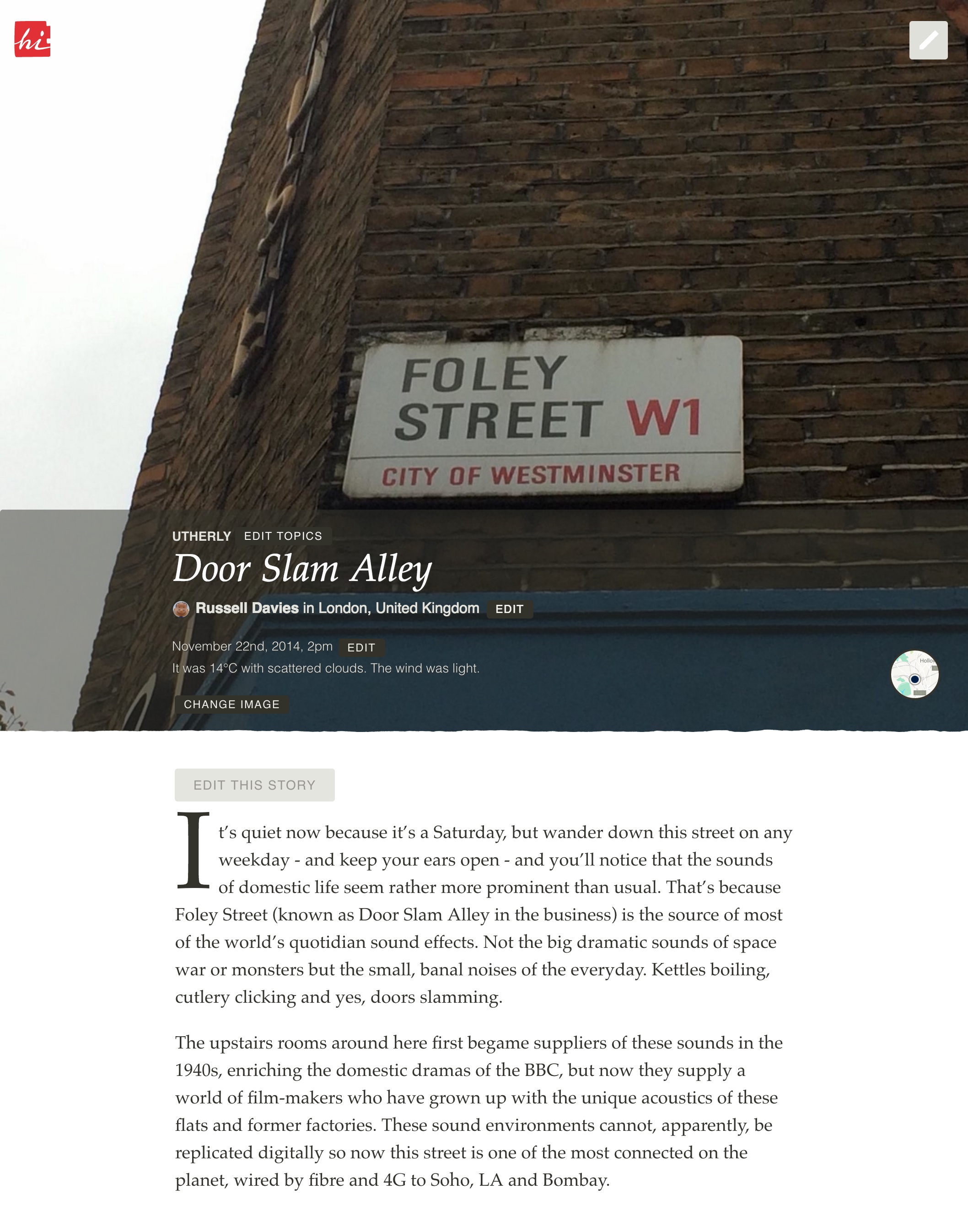 Door Slam Alley